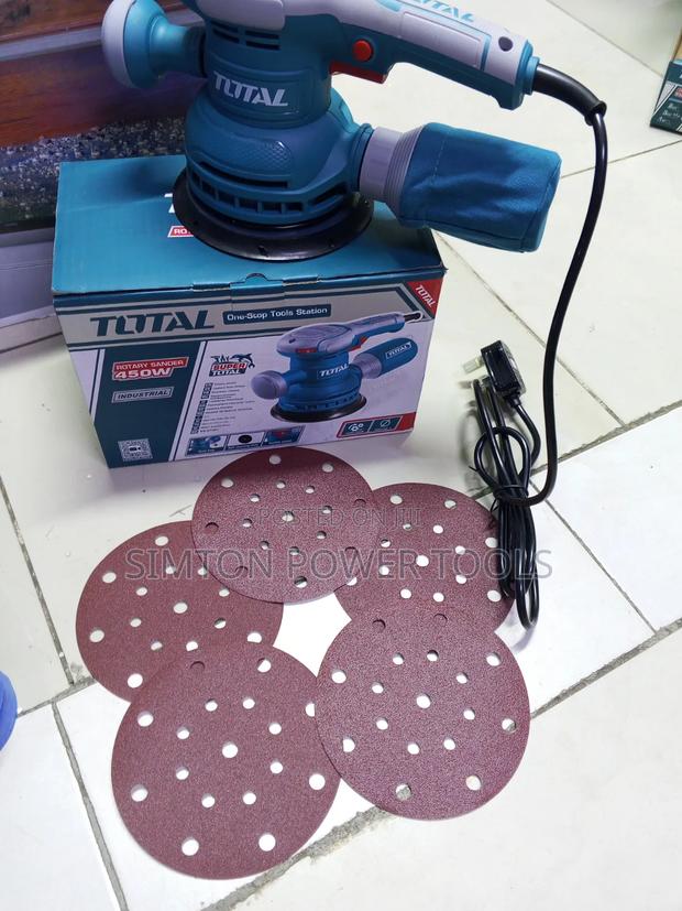 Total 450watts Electric Rotary Sander