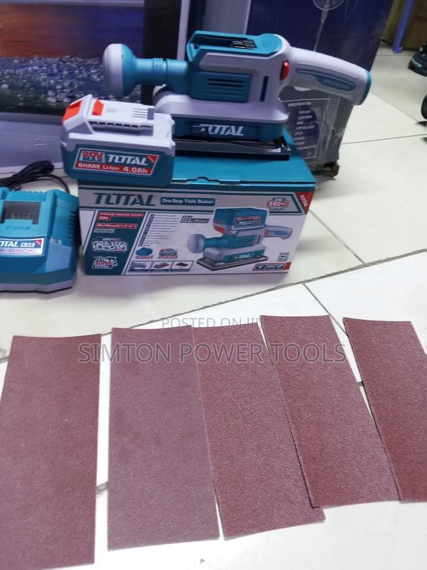 20v Cordless Total Finishing Sander