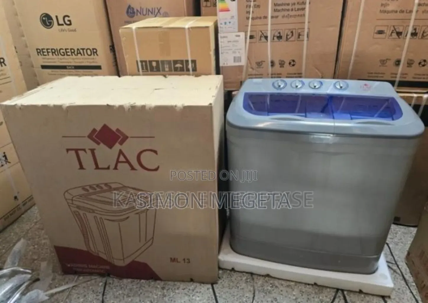 Double Twin Tub. Original Tlac 10kgs Washing Machine