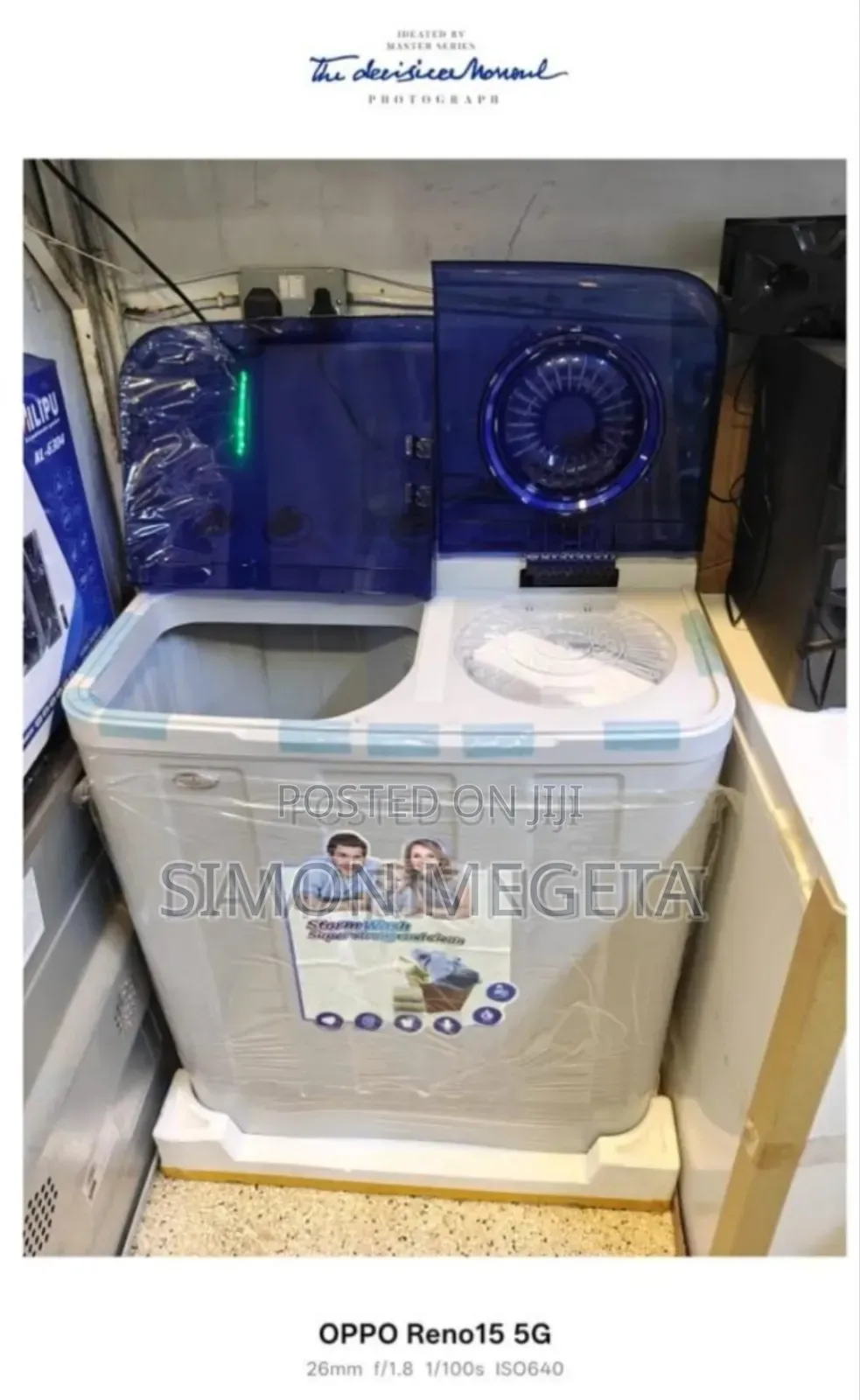 Pay on Delivery Tlac 10kgs Washing Machine