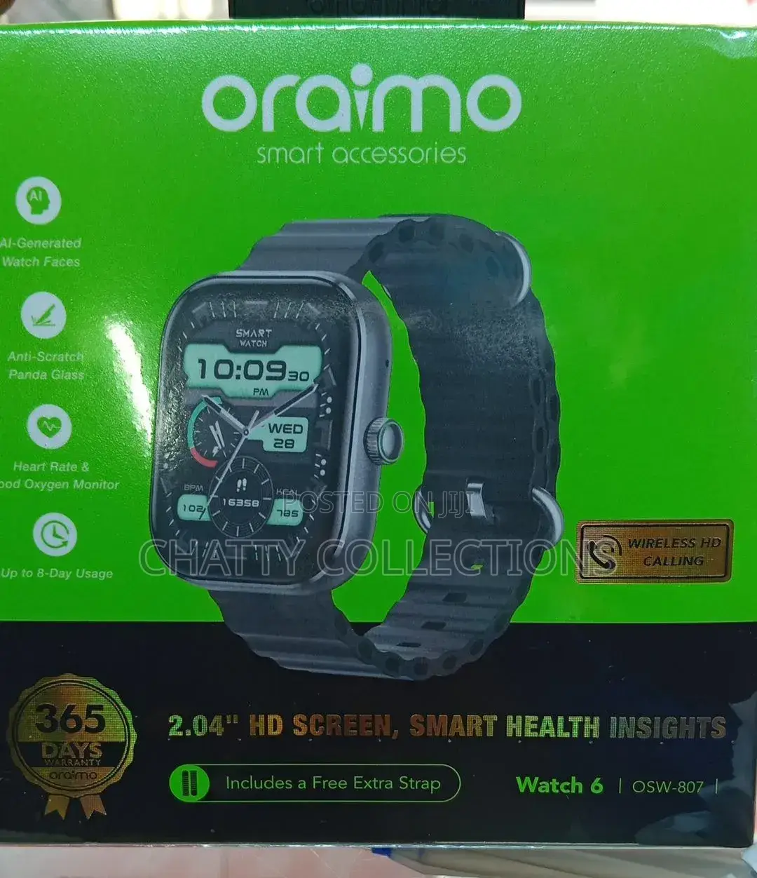 Unisex Oraimo Watch 6