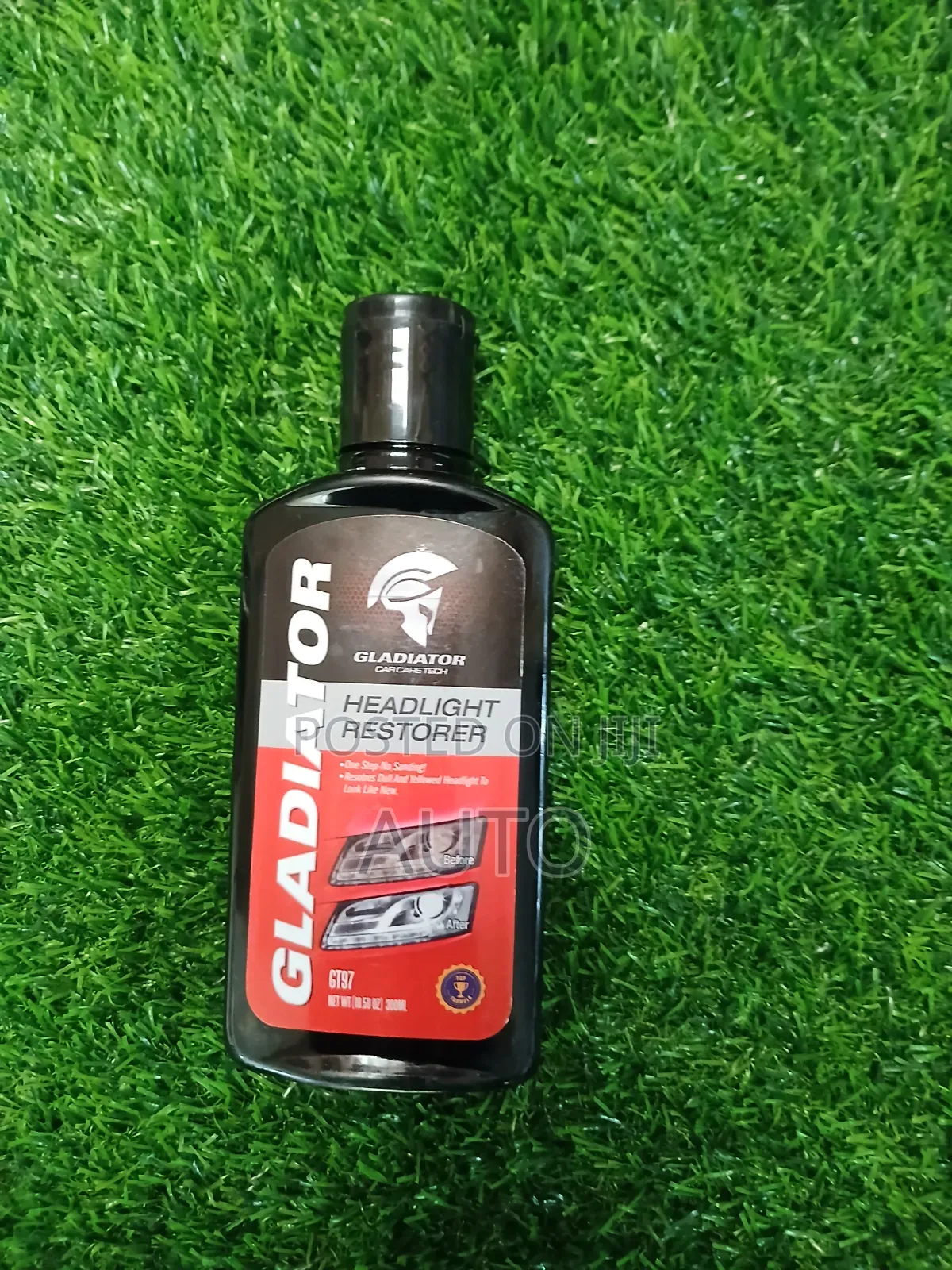 Gladiator Headlight Restorer 300ml – Remove Yellowing