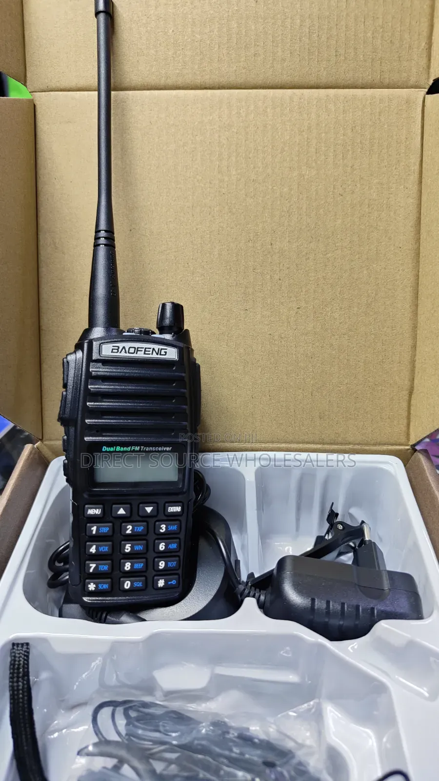 Baofeng Uv-82, a Rugged Dual-Band Handheld Transceiver Walkie Talkie