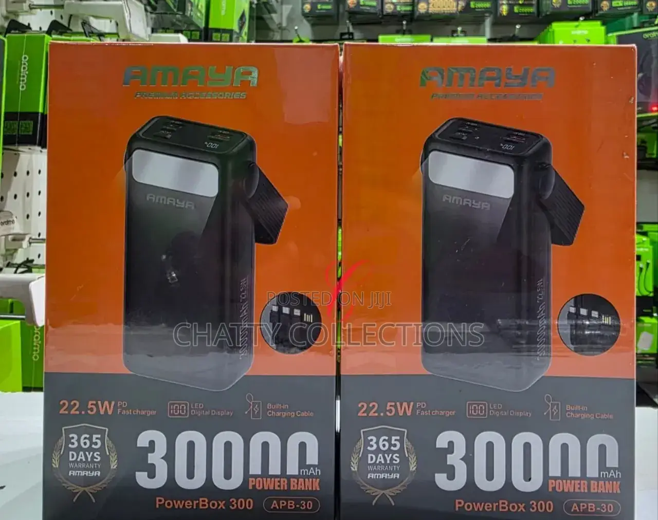 Amaya Powerbox 300 Apb-30 30,000mah 22.5w Pd Fast Charging Power Bank