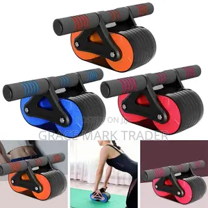 Fitness Ab Roller Coaster Wheel Automatic Rebound Belly