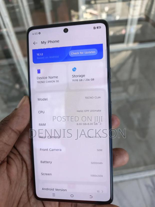 Tecno Camon 30 256 GB Black - thumbnail 4