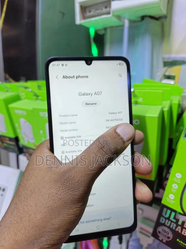 Samsung Galaxy A07 4G 128 GB Black - thumbnail 4