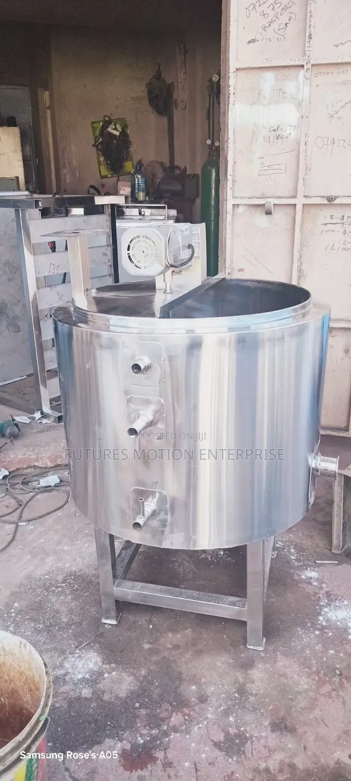 Pasteuriser Tank 100ltrs for Small Scale Farming