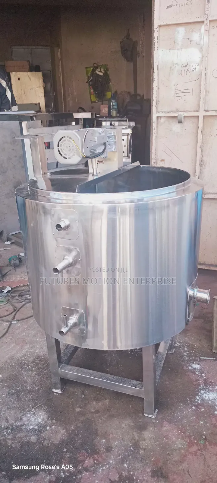 Pasteuriser Tank 100ltrs for Small Scale Farming