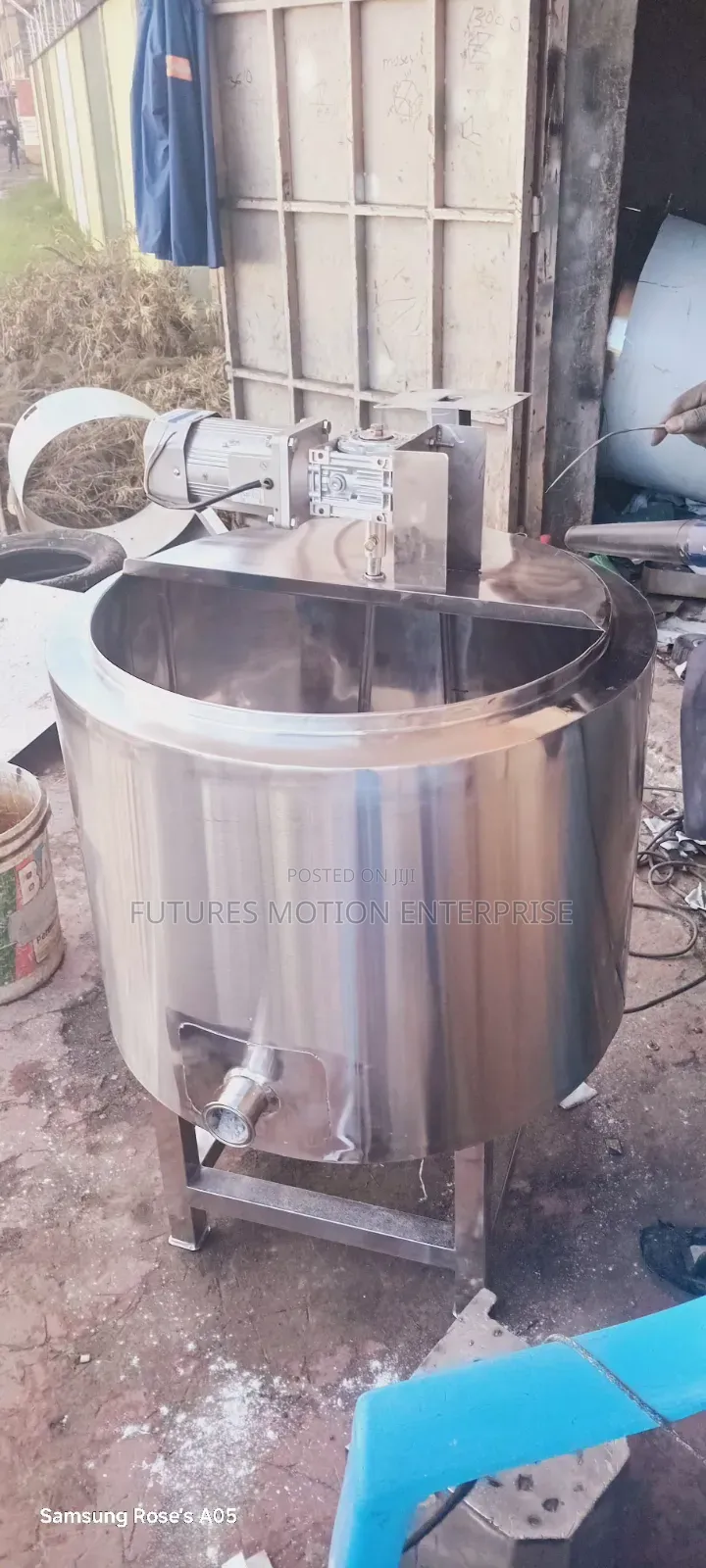 Pasteuriser Tank 100ltrs for Small Scale Farming