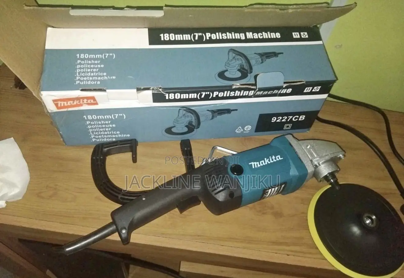 Makita Polishing Machine 180mm ( 7")/ Makita Buffing Machine