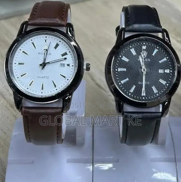 Rolex Leather Watches