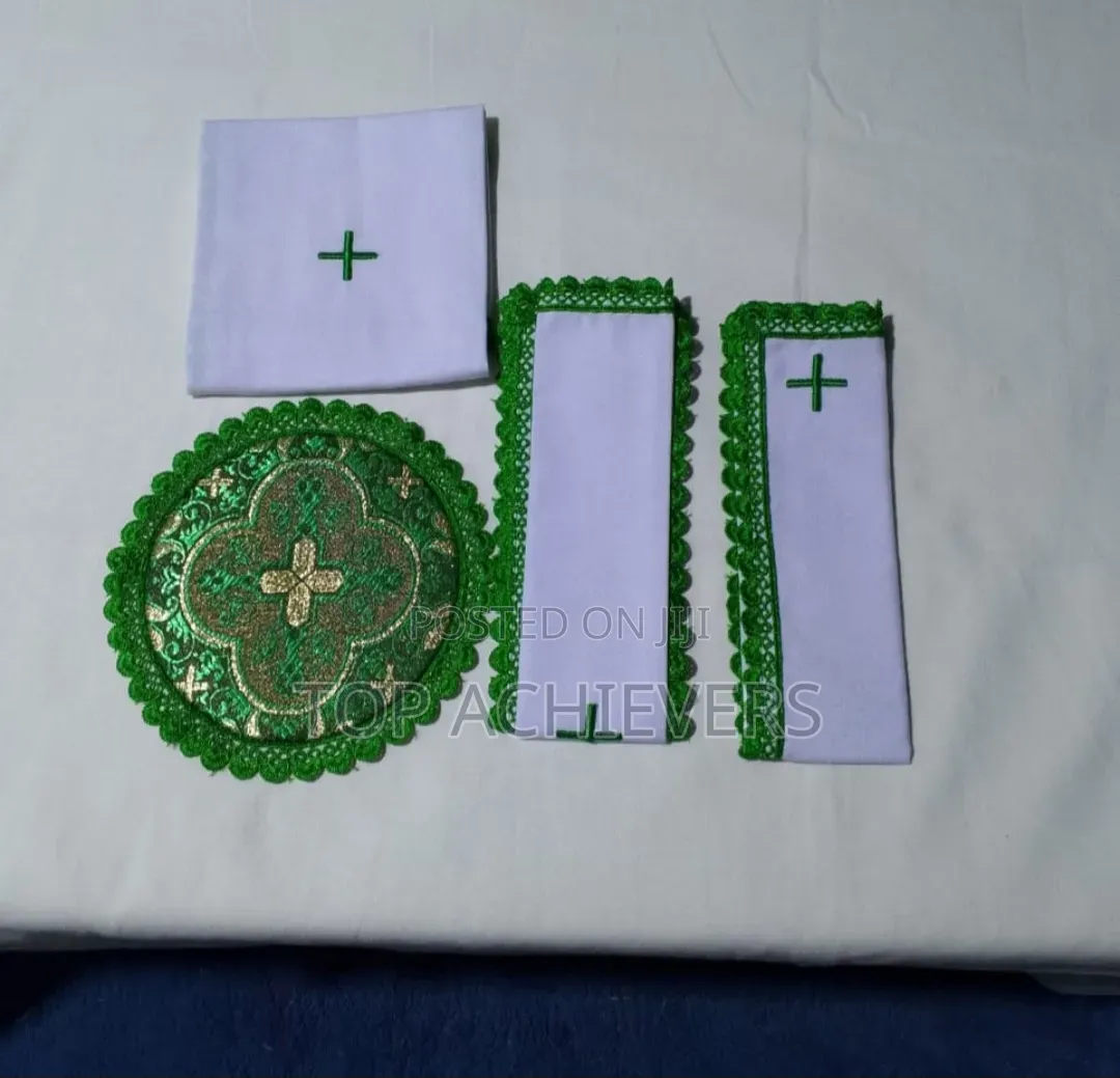 Alter Linen/Chalice Set(Corporal+Purificator+Pall+Finger Towel)