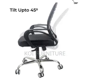 Office Chairs; Ergonomic Strong Swivel Seat With Armrests