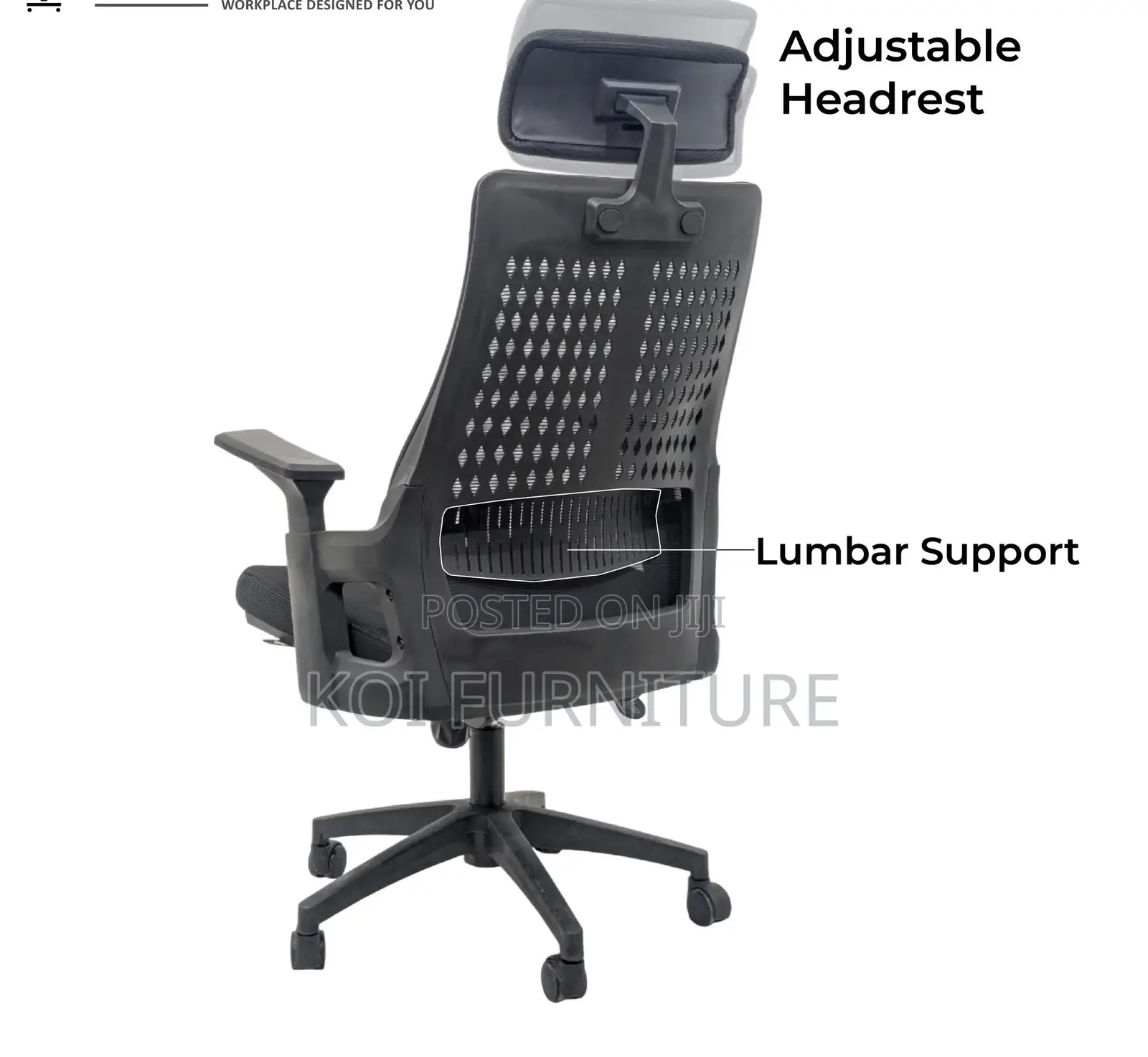 Office Chairs; High Backrest Mesh Breathable Office Seats