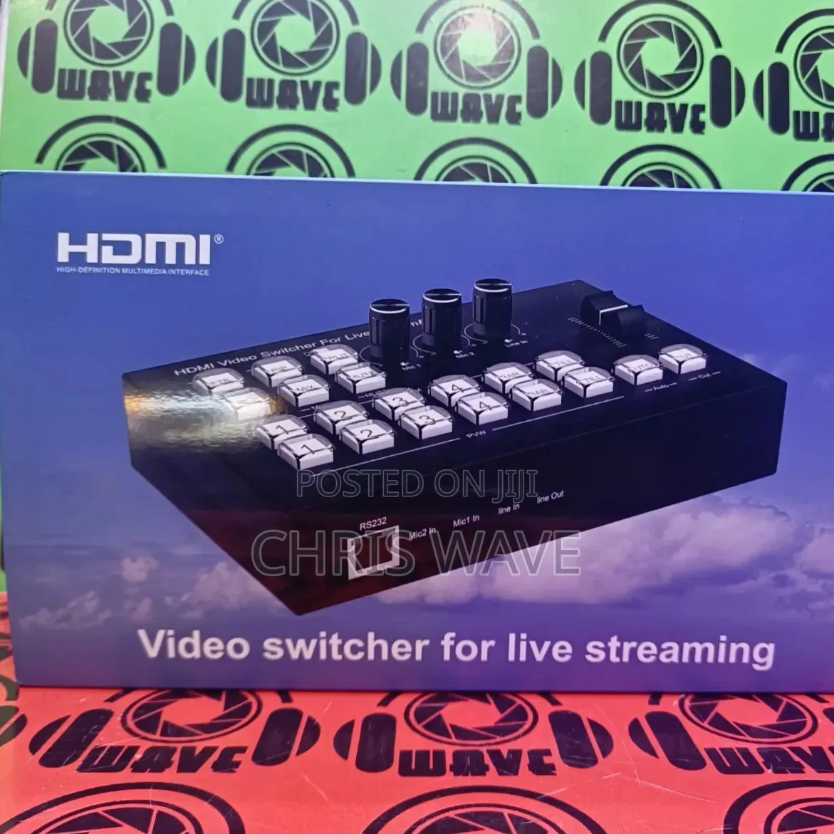 3 Camera Video Switcher for Livestream