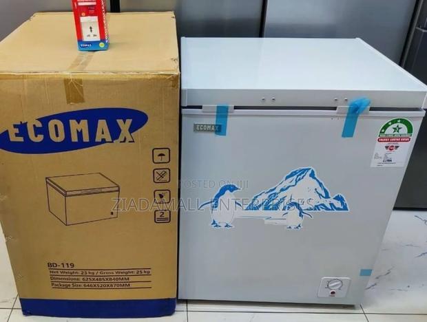 Ecomax Deep Freezer 119 Litres Capacity With Free Fridge Guard Brand