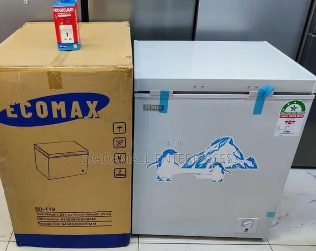 Freezer, Ecomax Freezer 119 Freezer Deep Freezer With Free Fridge Guar