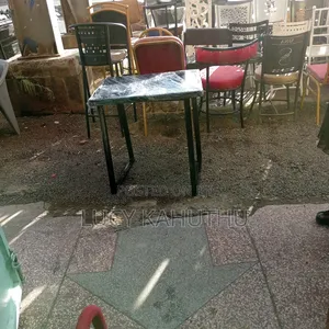 Marble Top With Stylish Frame Table