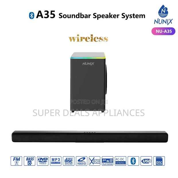 Nunix A35 Soundbar Wireless Speaker System