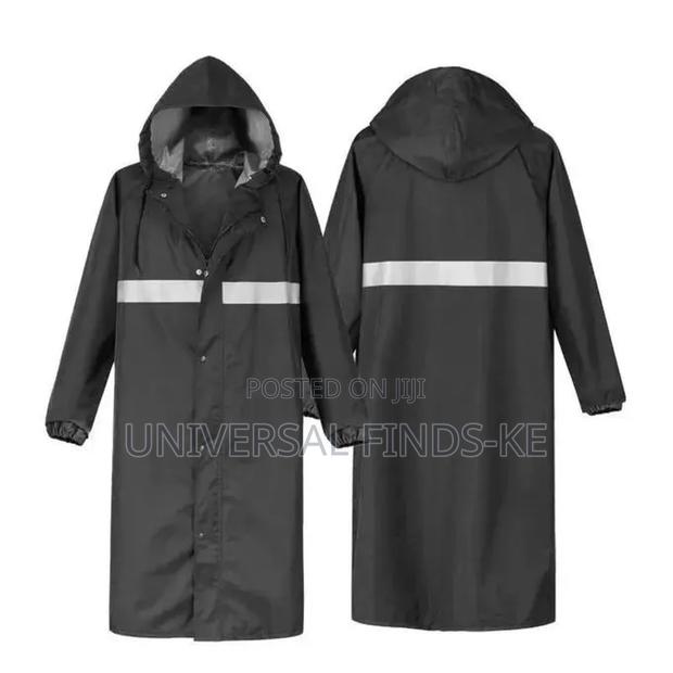 Unisex Adult Rain Coat With Cap