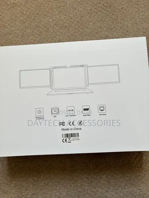 Portable 14" Triple Screen Laptop Monitor Extender 1080p.