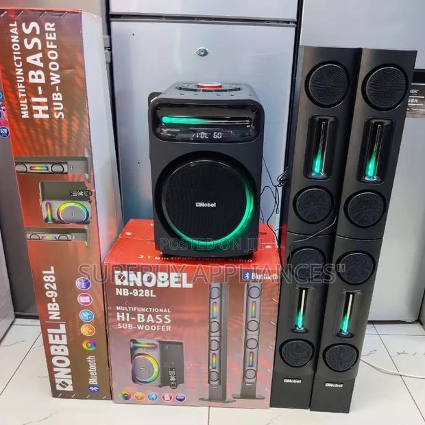 Nobel Nb928l 5.1 Channel Woofer System – Powerful Surround Sound