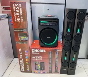 Nobel Nb928l 5.1 Home Theatre Speaker System – Deep Bass Clear Audio
