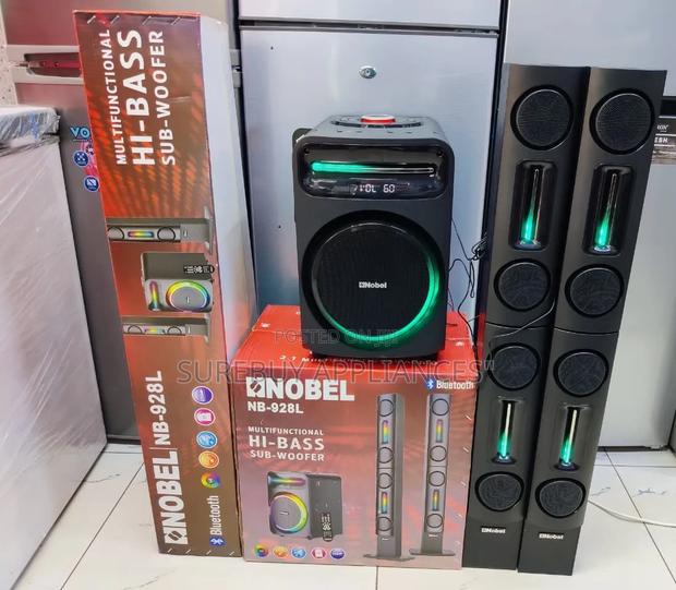 Nobel Nb928l 5.1 Home Theatre Speaker System – Deep Bass Clear Audio