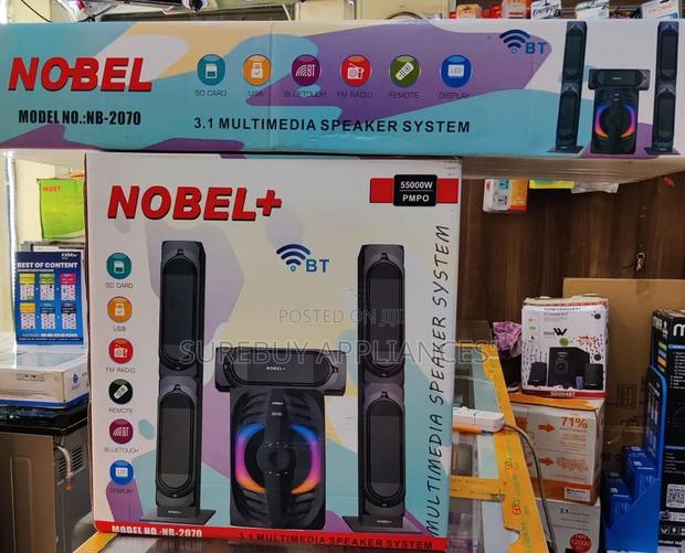 Nobel Nb-2070 3.1ch Tallboy Home Theatre System With Subwoofer