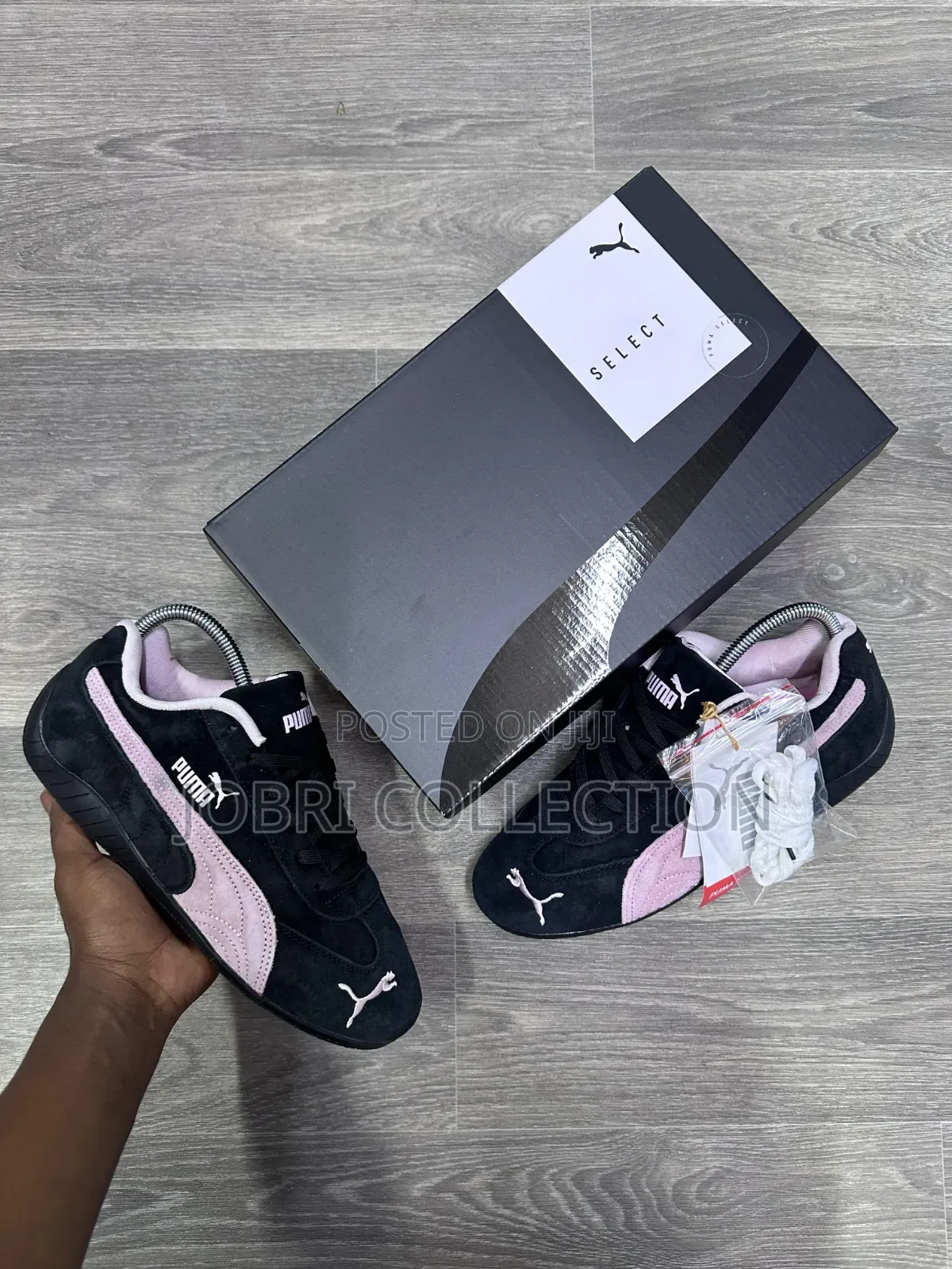 Puma Speedcat Black Pink Sneakers