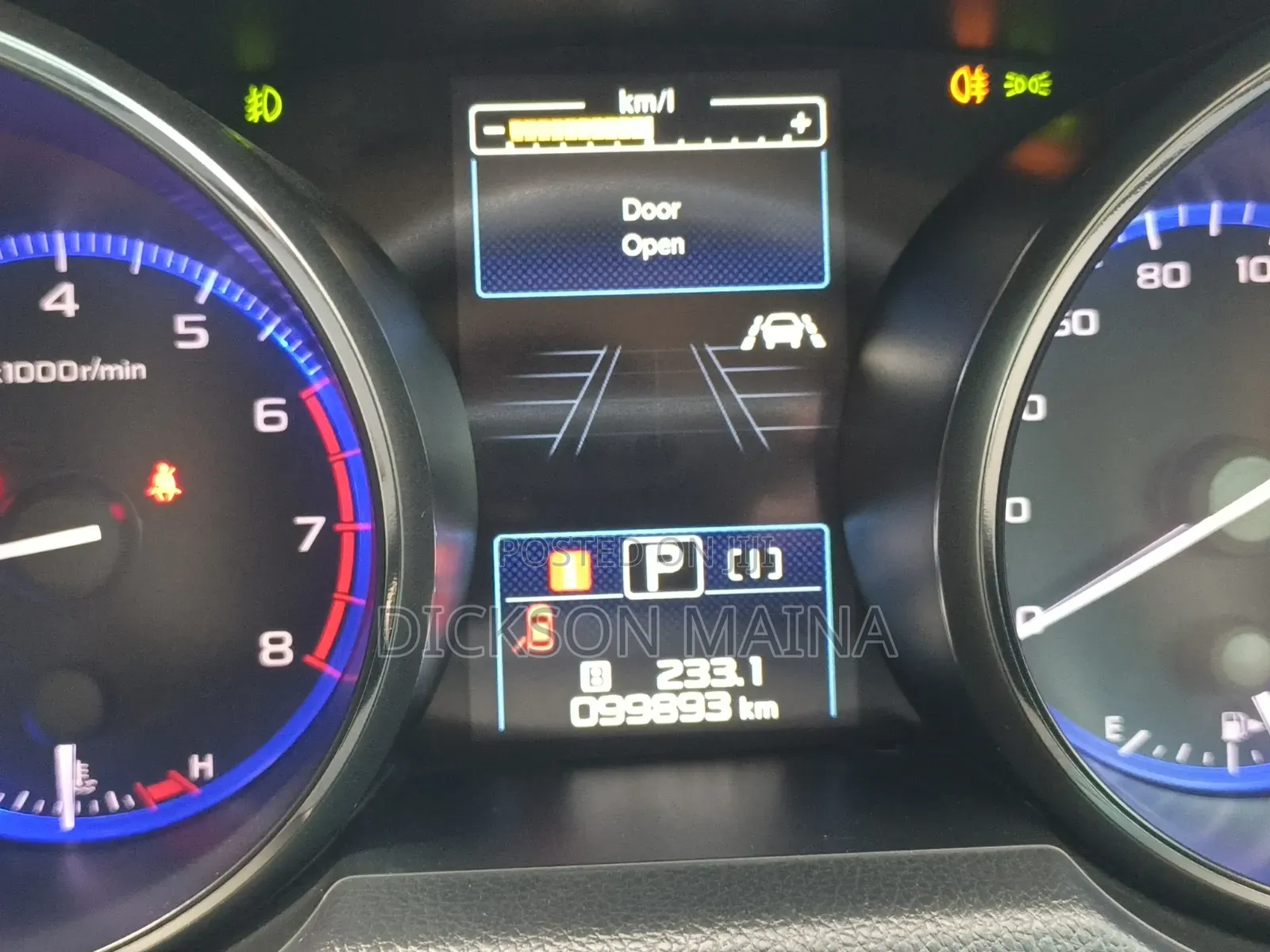 Subaru Outback 2.5i AWD 2017 Black