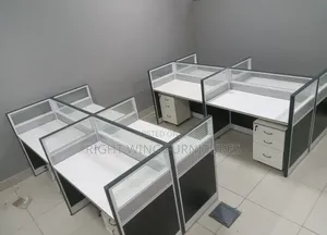 Office Furniture :Office 4way Working Station
