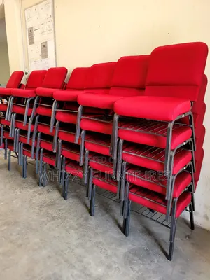 New Red Conference Chairs
