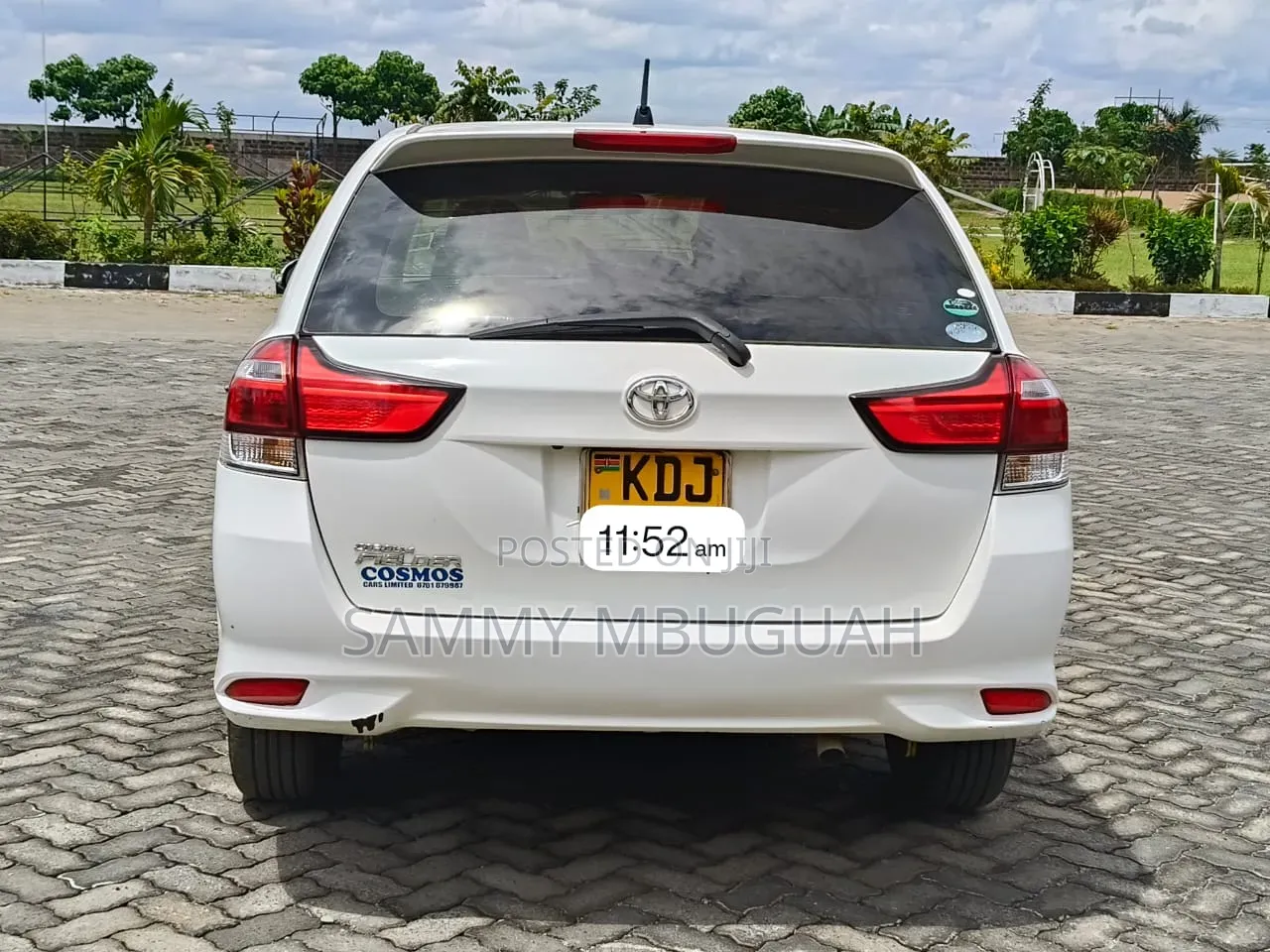 Toyota Corolla Fielder 2016 White