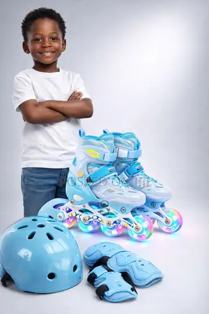 Children Roller Skates With Carry Bag Full Set