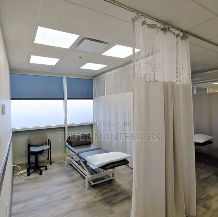 Hospital Track Curtains | Smooth Movement Reliable Use