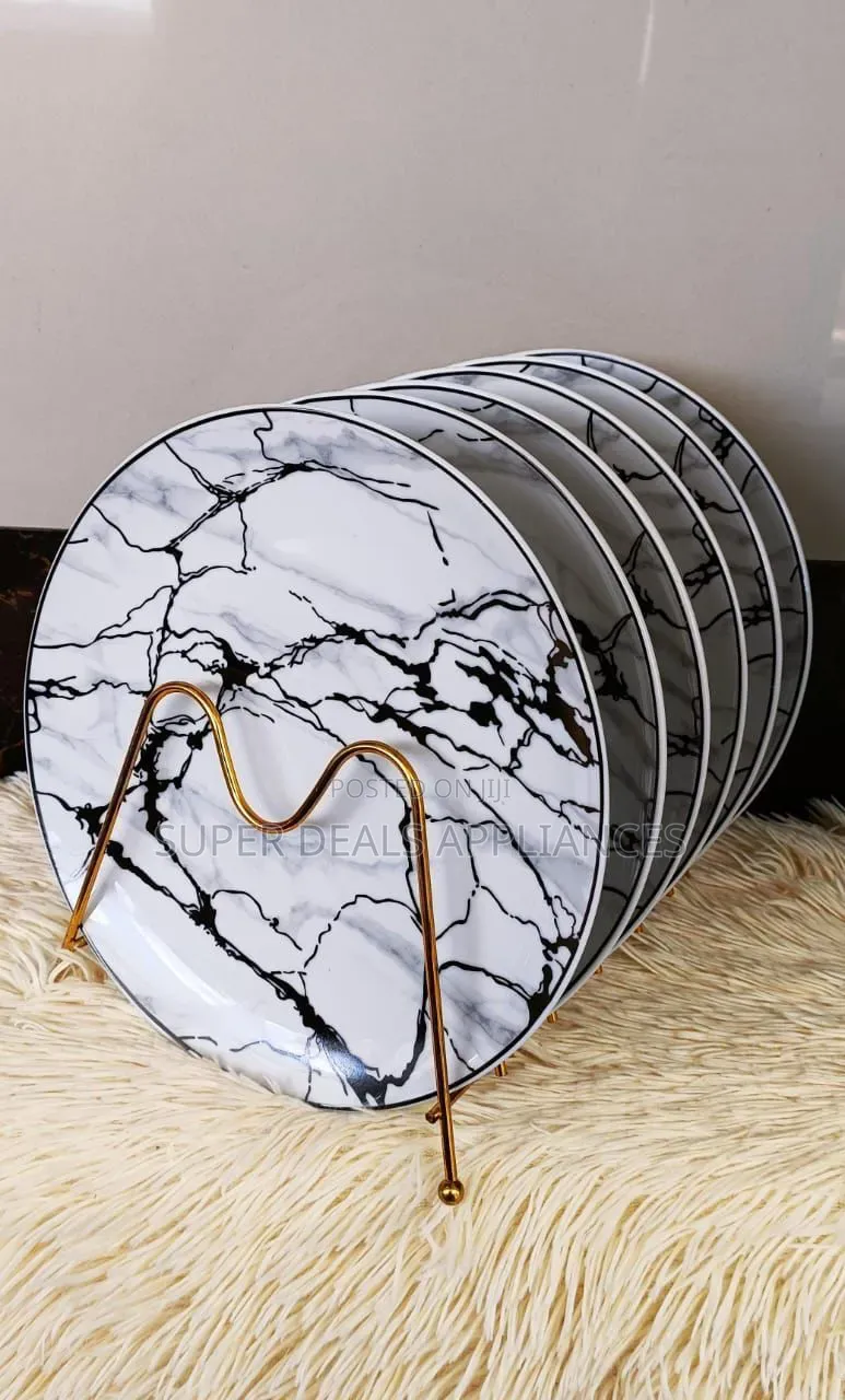 Grey Patches 
Dinner Plates