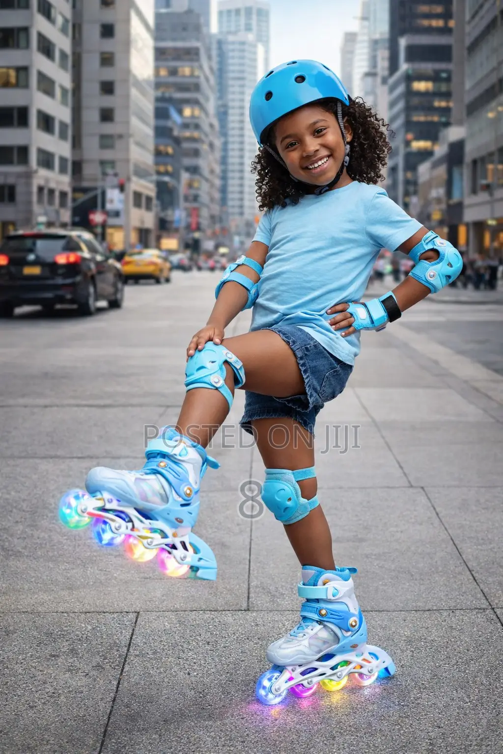 Durable Adjustable Roller Shoes for Kids