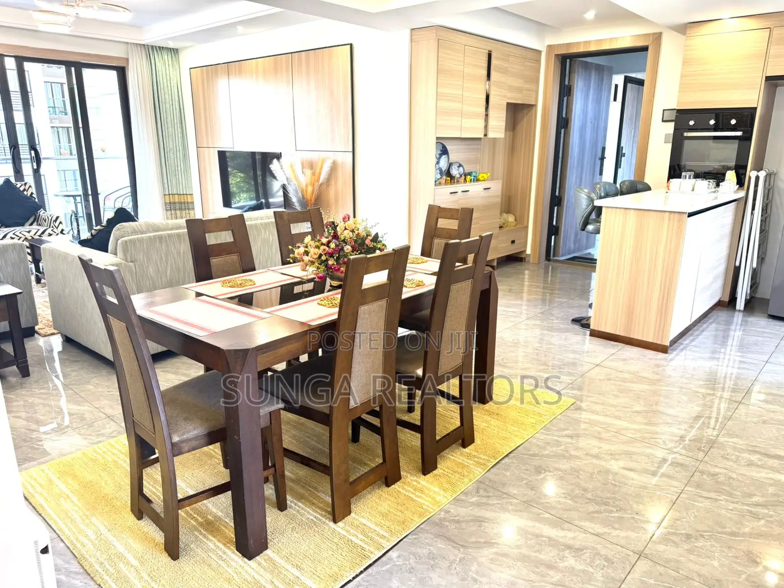 Furnished 3bdrm Apartment in Riverside Drive for rent