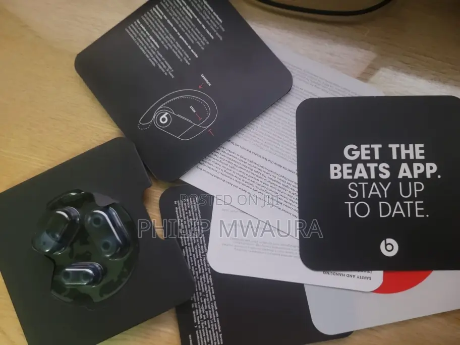 Original Beats Powerbeats Pro Wireless Earbuds - Blue - With Case