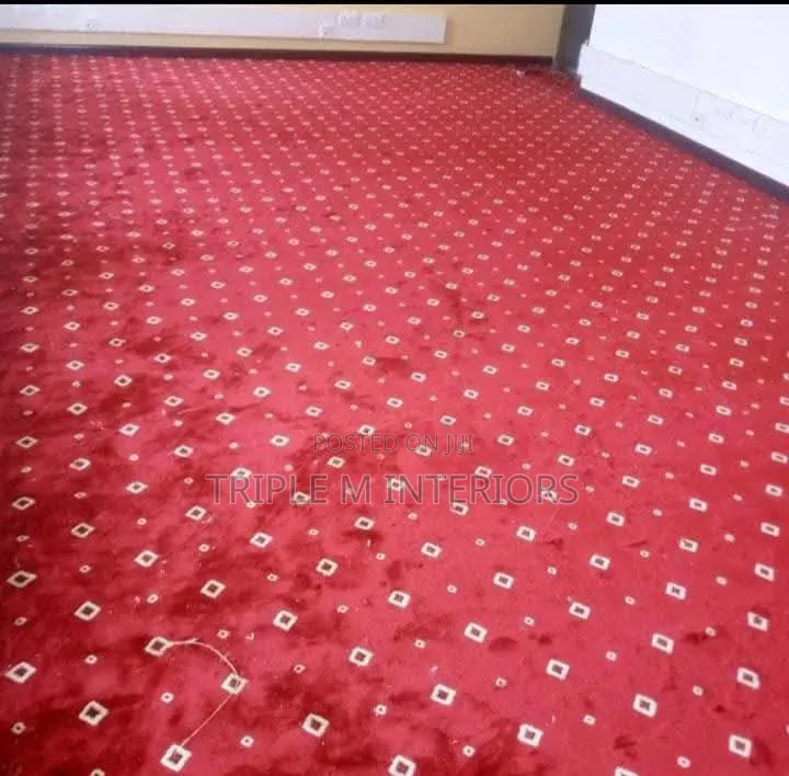 Exclusive Vip Red Carpet With Classic Dot Design