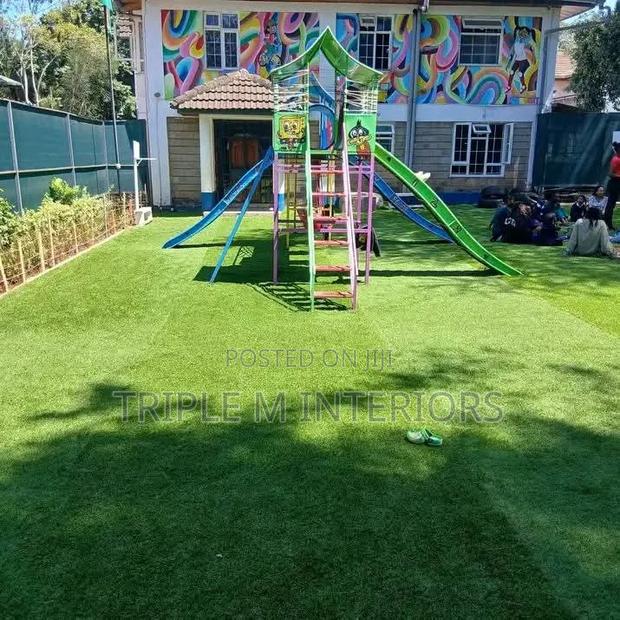 Long-Lasting Playground Artificial Grass for Outdoor Use