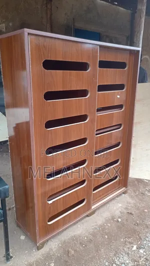 Dark Walnut Shoe Rack