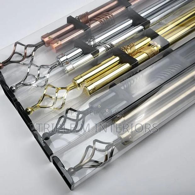 Durable Extendable Rods for Curtain Hanging Needs - main view