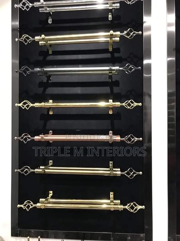 Universal Adjustable Curtain Rods for All Window Types