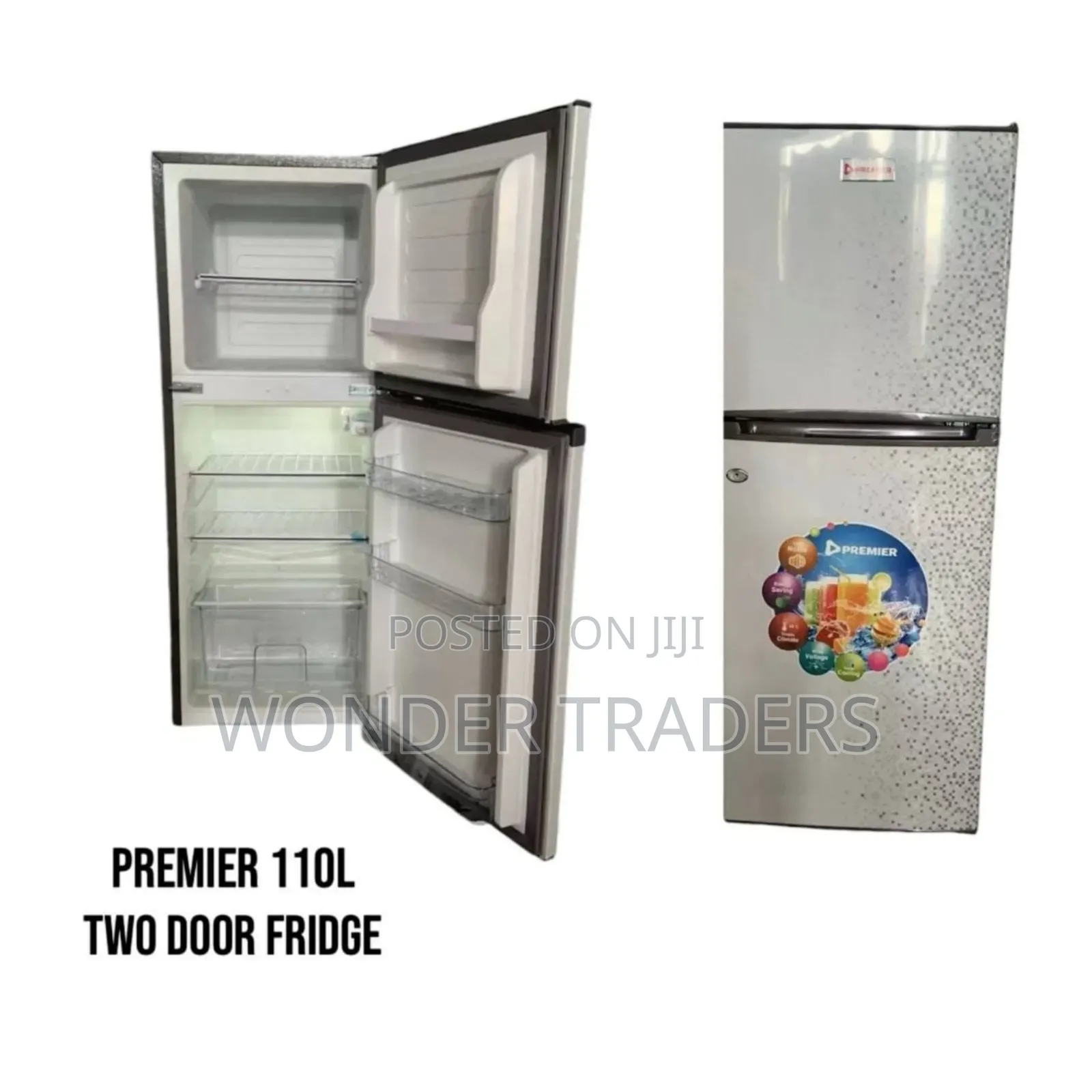 Premier 110 Litre Two Doors Fridge