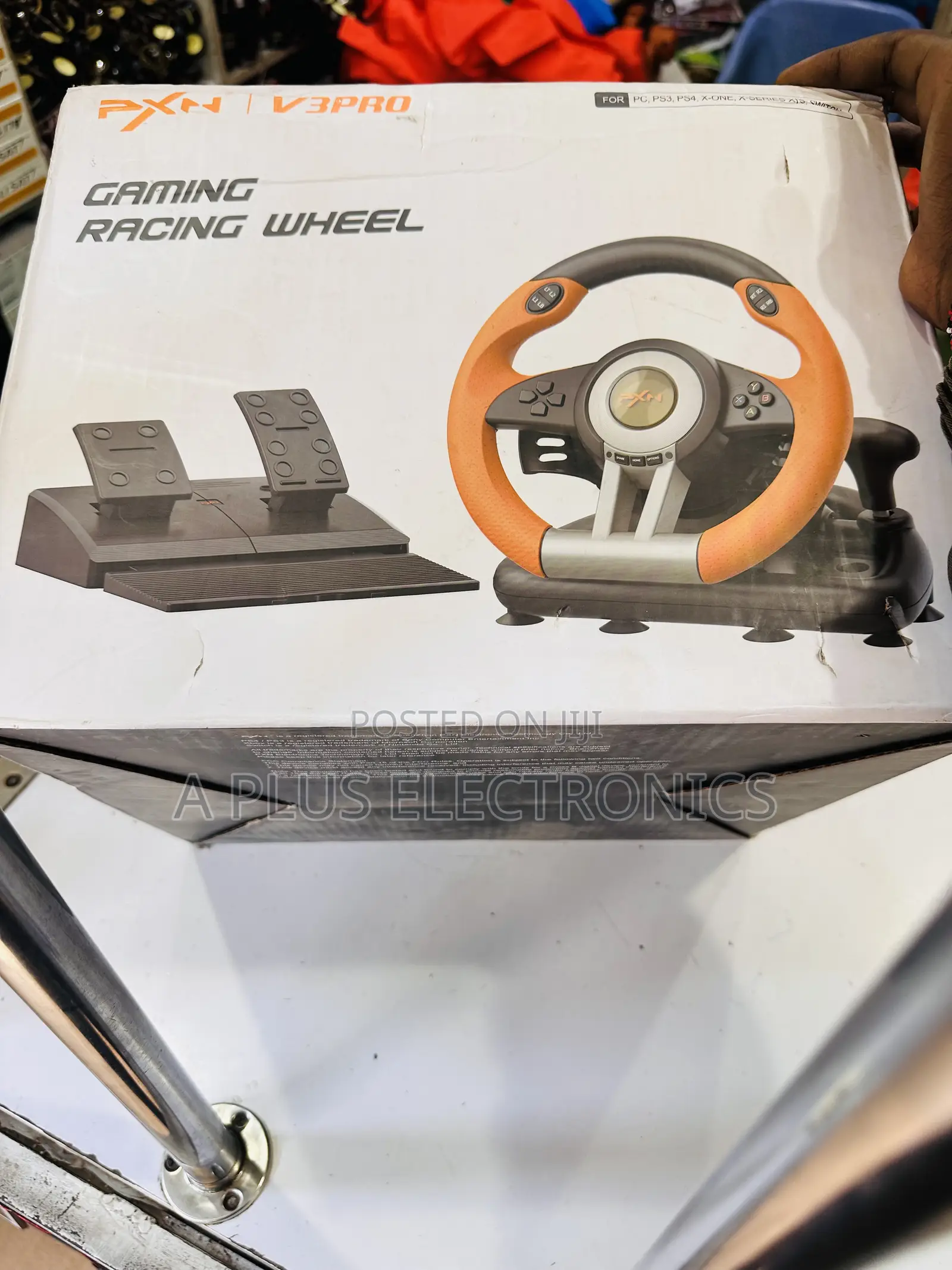 PXN V3pro Gaming Racing Wheel – Realistic Driving Simulator Experience