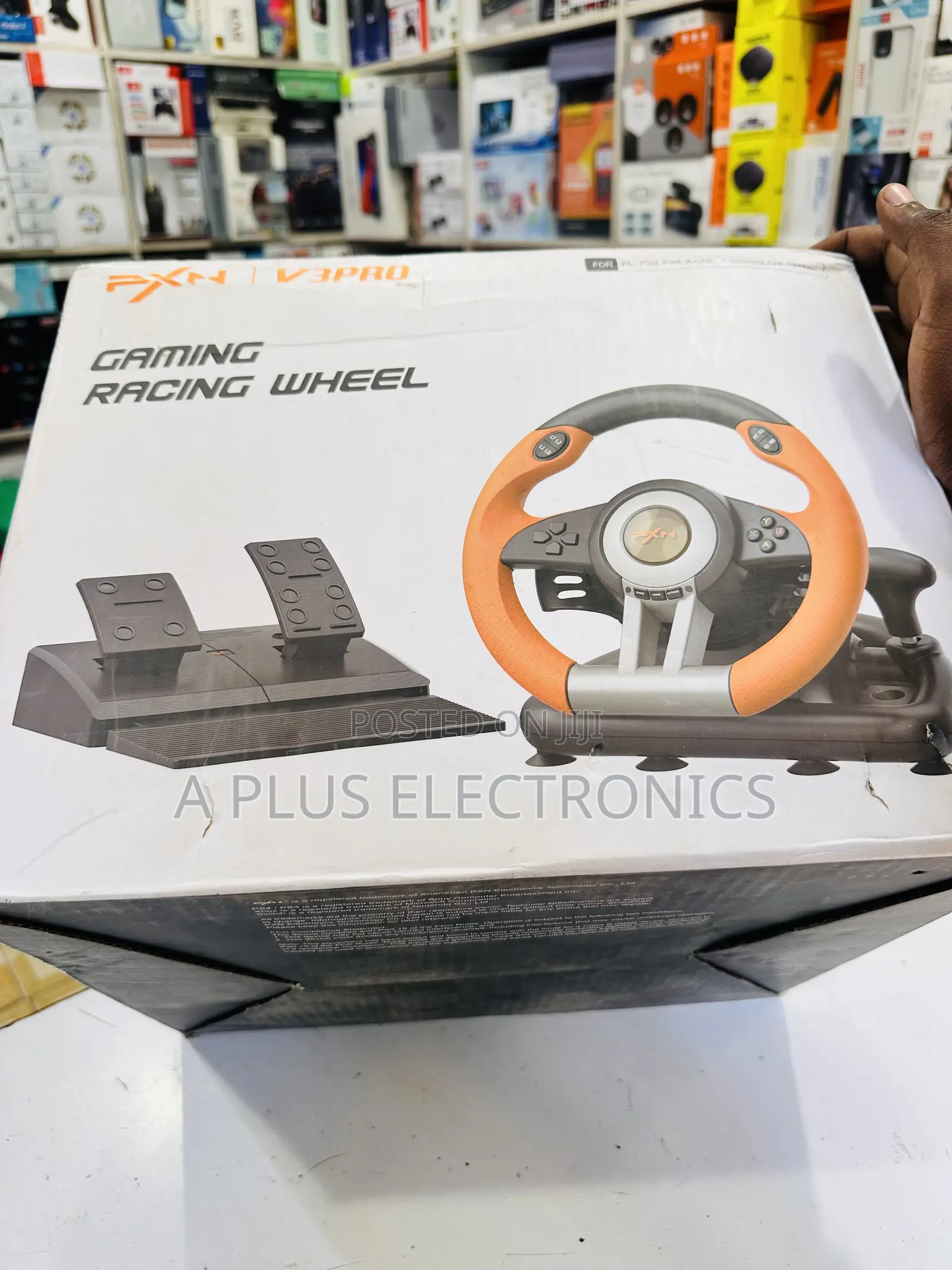 PXN V3pro Gaming Racing Wheel – Realistic Driving Simulator Experience