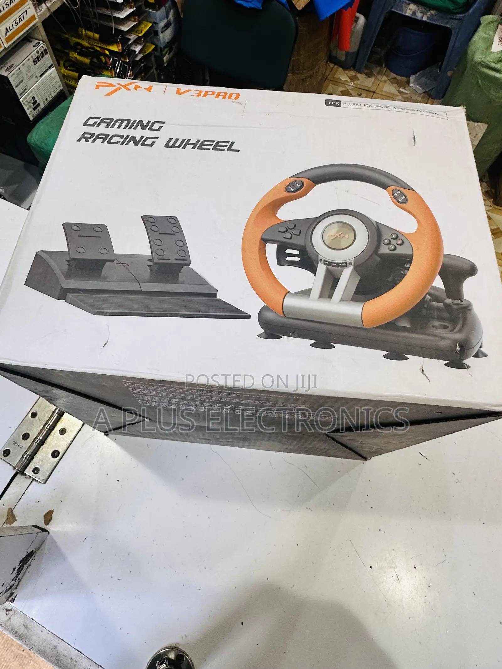PXN V3pro Gaming Racing Wheel – Perfect for Racing Games Lovers